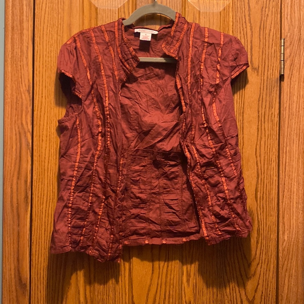 Cute Red~ish orange jacket Nine by Nine West size M